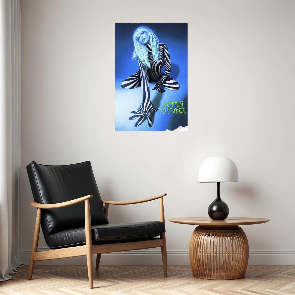 Bebe Rexha Better Mistakes Music Album Cover Poster Wall Art Print Home Wall Decor