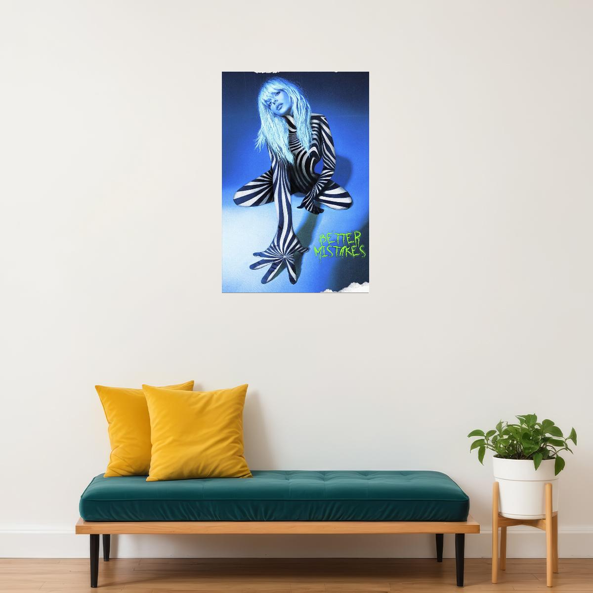Bebe Rexha Better Mistakes Music Album Cover Poster Wall Art Print Home Wall Decor