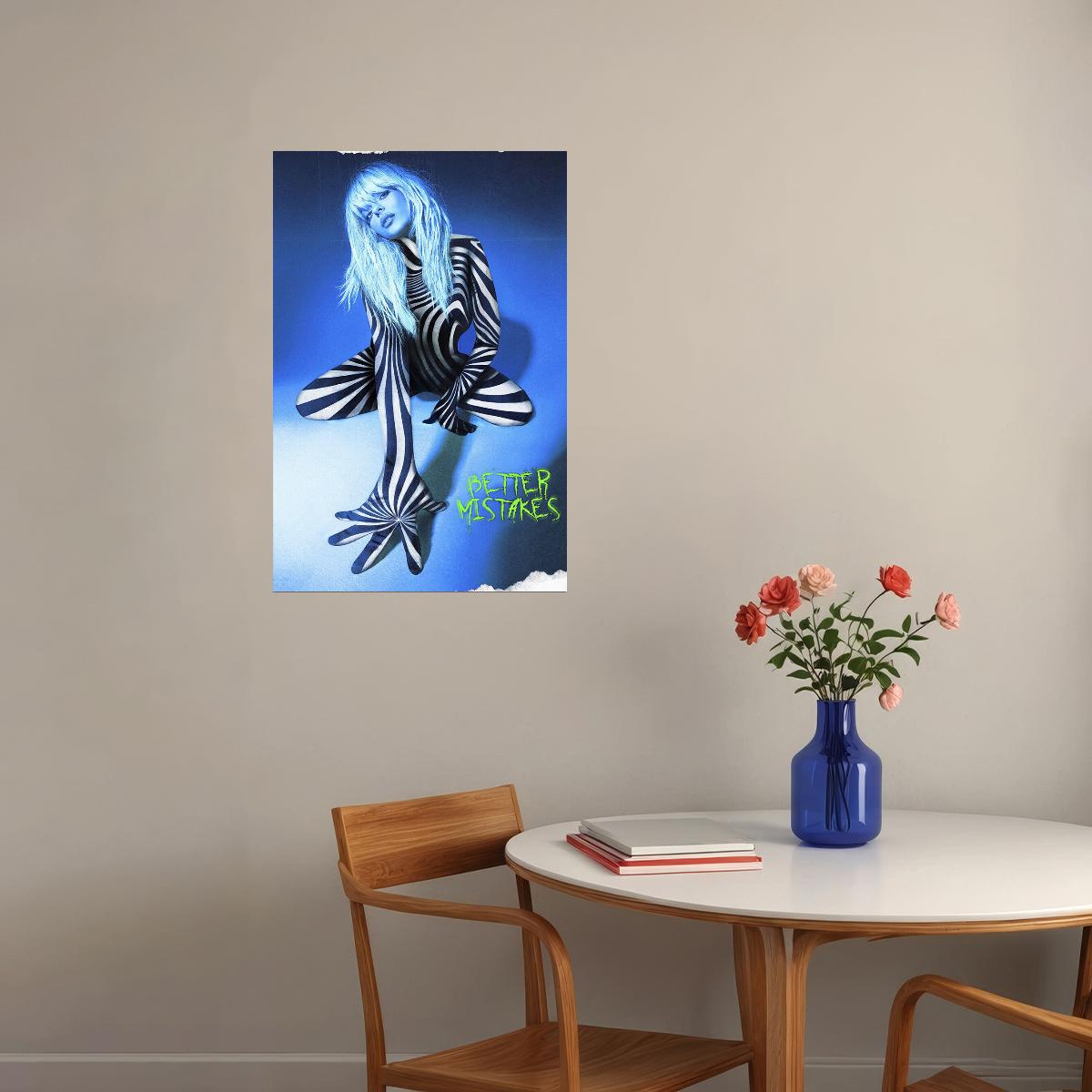 Bebe Rexha Better Mistakes Music Album Cover Poster Wall Art Print Home Wall Decor