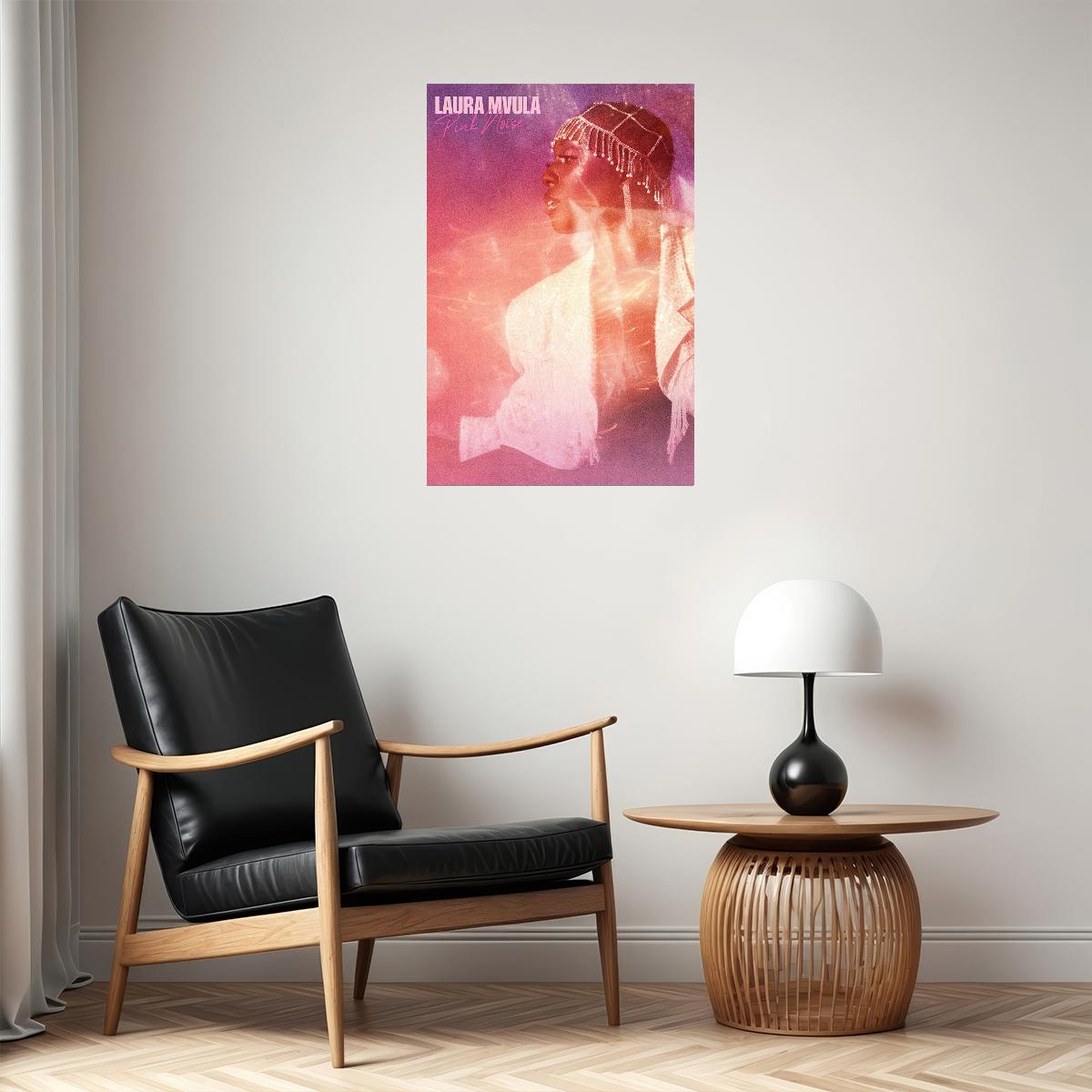 Laura Mvula Pink Noise Music Album Singer Poster Wall Art Print Home Wall Decor