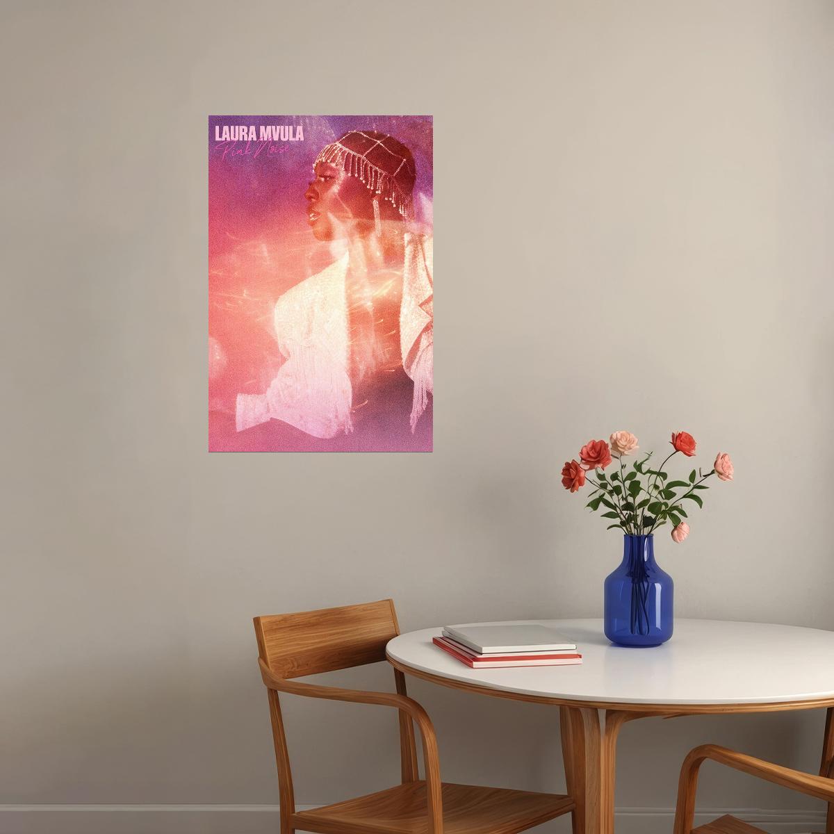Laura Mvula Pink Noise Music Album Singer Poster Wall Art Print Home Wall Decor