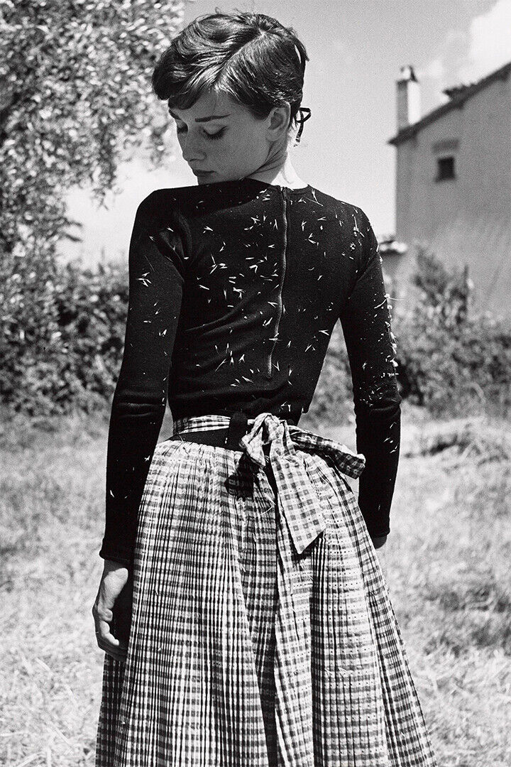 Hepburn Audrey Fashion Actor Charitable Poster Wall Art Print Home Wall Decor