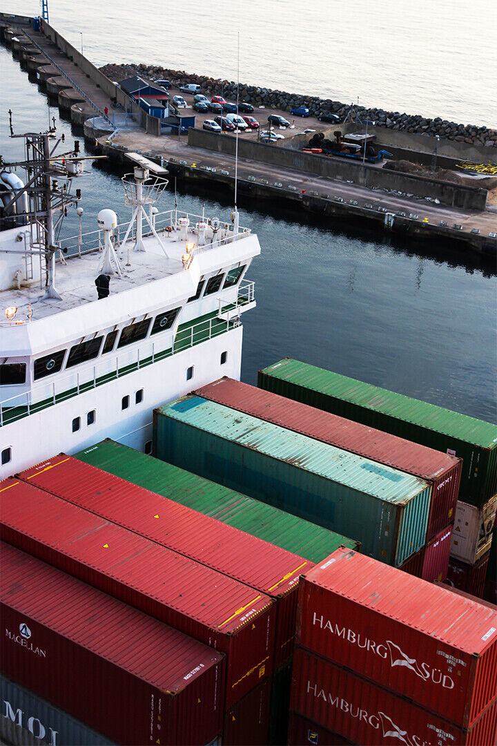 Cargo Ship Docked In Montreal Poster Wall Art Print Home Wall Decor