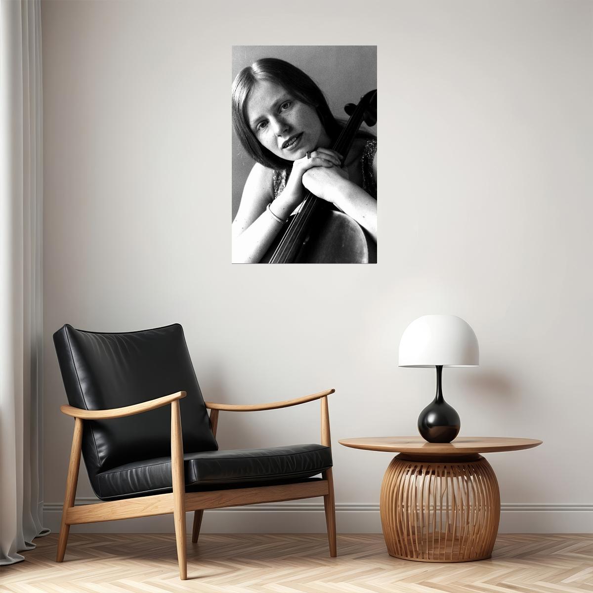 Du Pre Is Musican Of The Year English Cellist Poster Wall Art Print Home Wall Decor