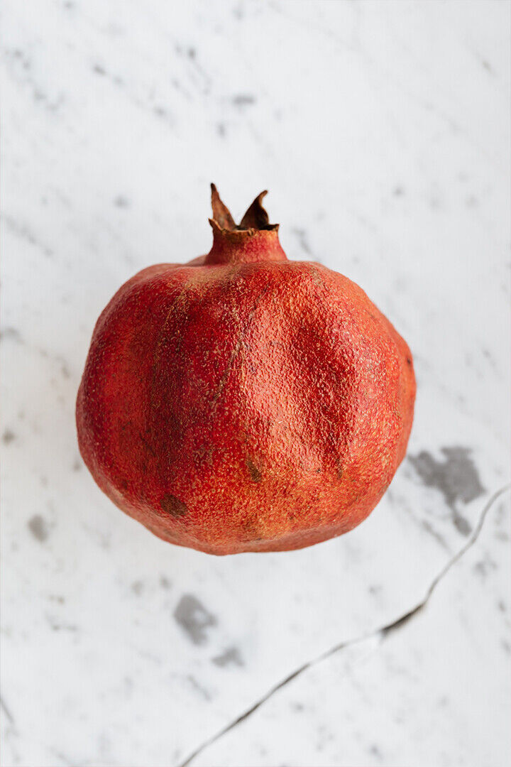 Ripe Pomegranate On Table Poster Wall Art Print Home Wall Decor