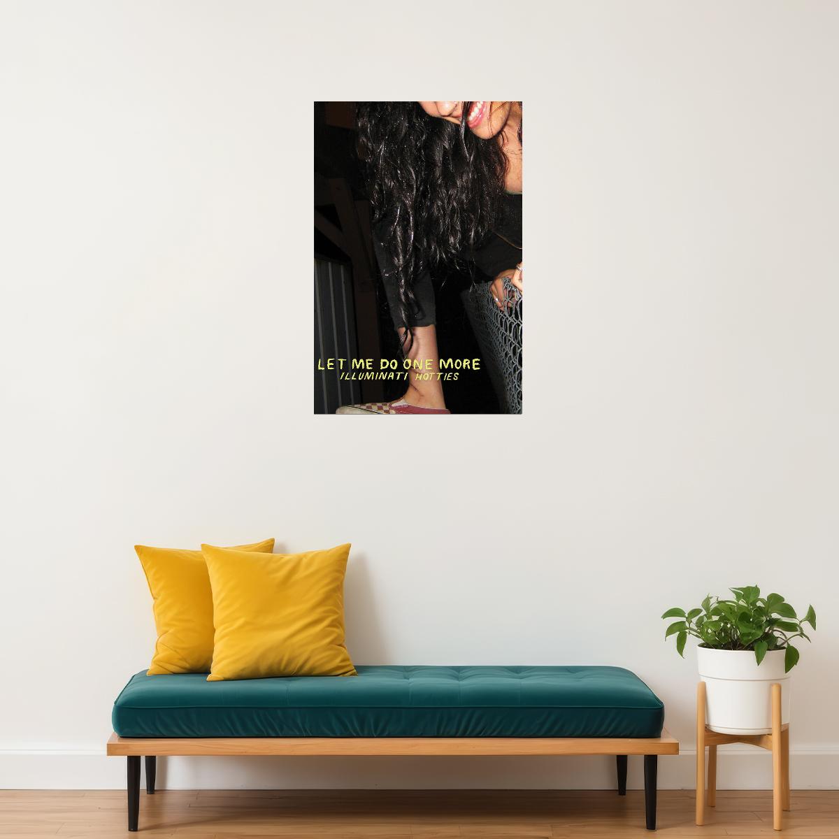 Illuminati Hotties Let Me Do One More Music Album Poster Wall Art Print Home Wall Decor
