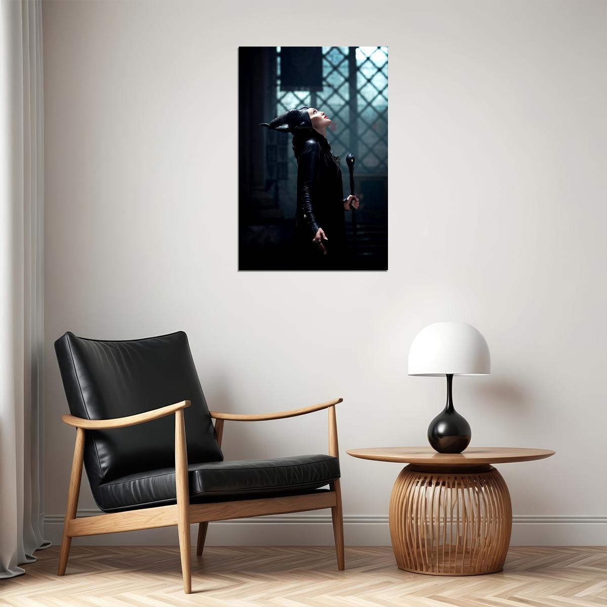 Maleficent Angelina Jolie Movie Family Poster Wall Art Print Home Wall Decor