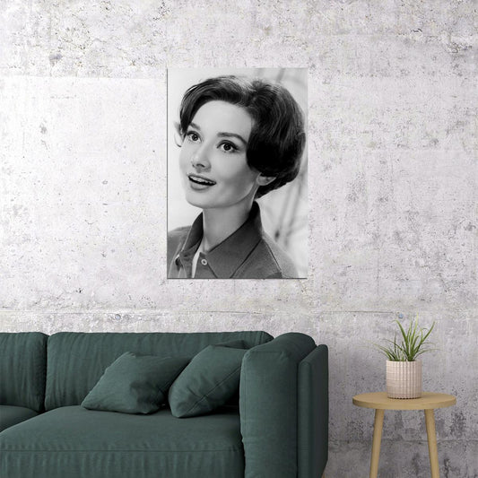 Hepburn Audrey Model Philanthropist Poster Wall Art Print Home Wall Decor