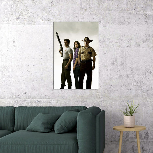 The Walking Dead Movie Drama Horror Thriller Poster Wall Art Print Home Wall Decor