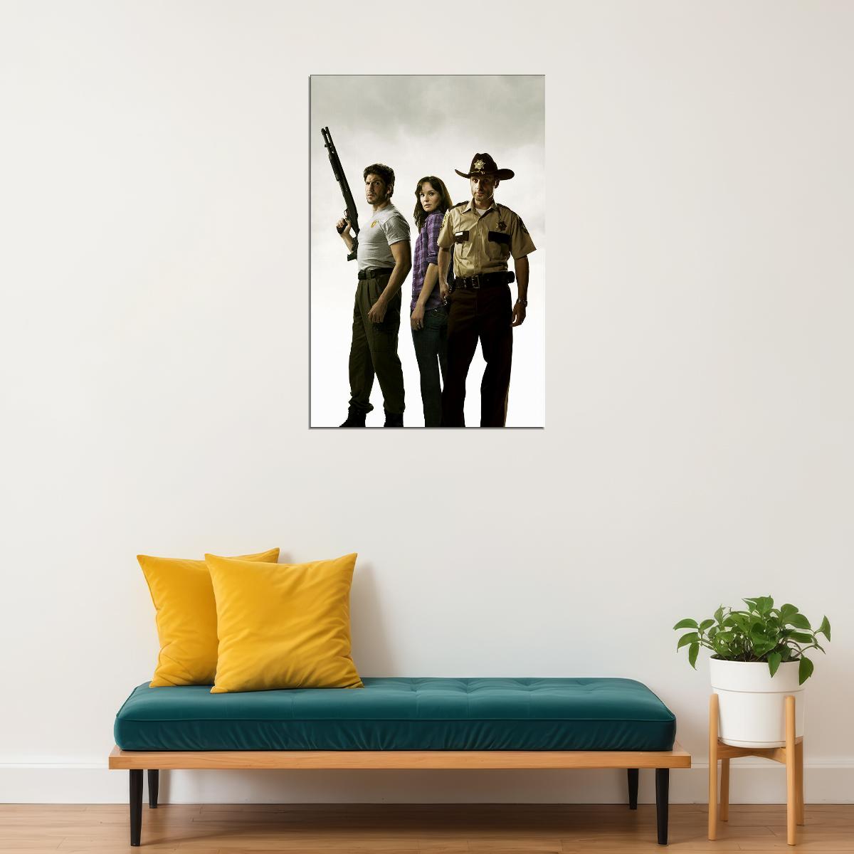 The Walking Dead Movie Drama Horror Thriller Poster Wall Art Print Home Wall Decor