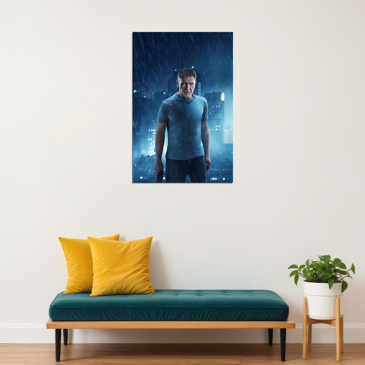 Blade Runner 2049 Movie Thriller Action Poster Wall Art Print Home Wall Decor