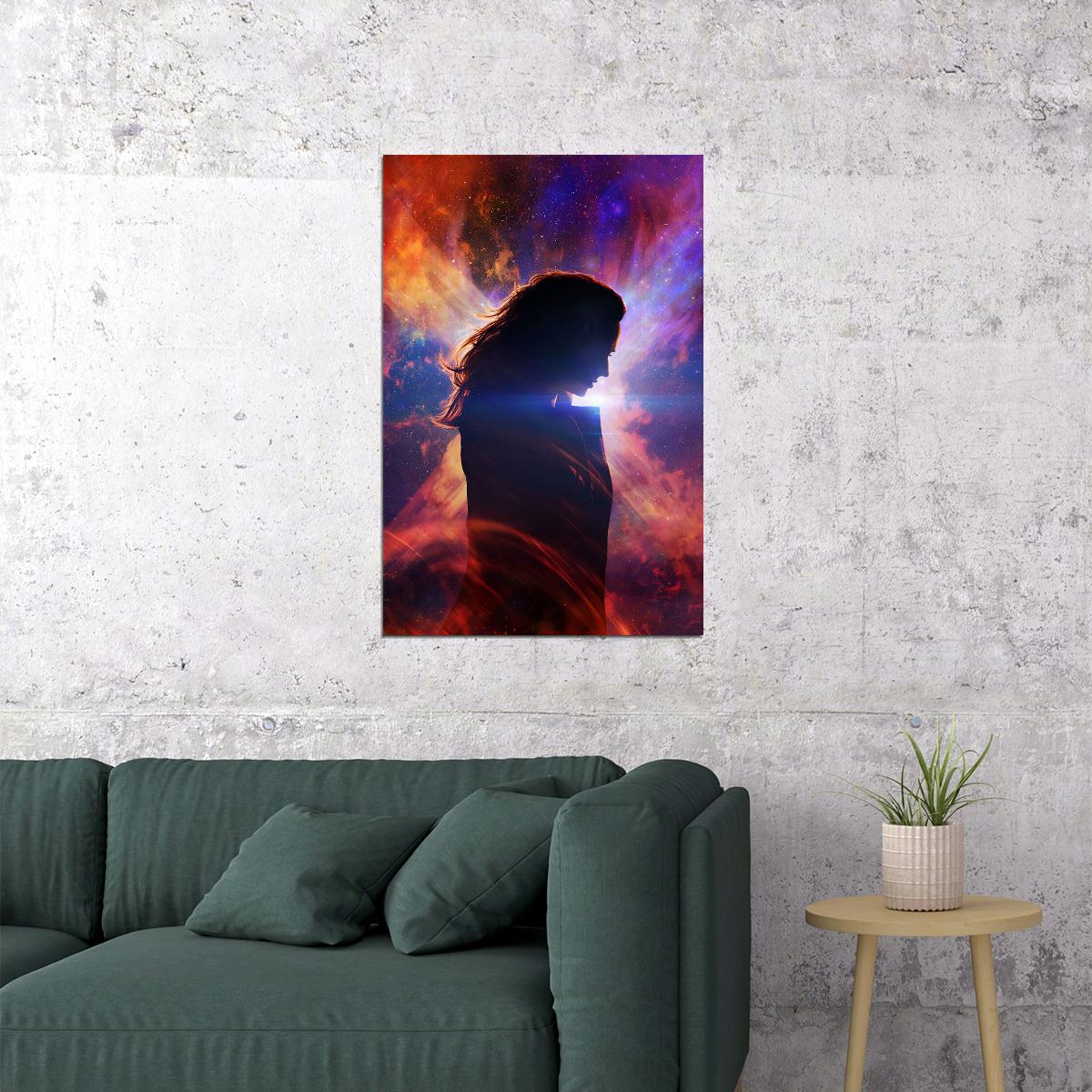 X-men Dark Phoenix Movie Action Adventure Poster Wall Art Print Home Wall Decor