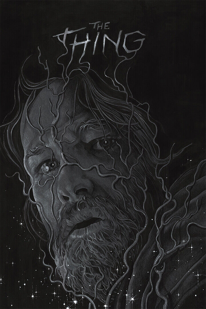 The Thing Horror Classic Movie Science Fiction Poster Wall Art Print Home Wall Decor