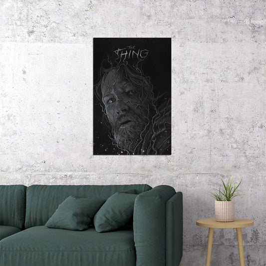 The Thing Horror Classic Movie Science Fiction Poster Wall Art Print Home Wall Decor