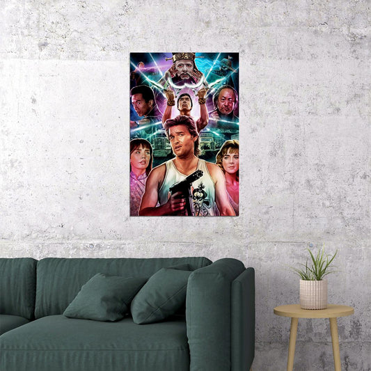 Big Trouble In Little China Classic Movie Action Poster Wall Art Print Home Wall Decor