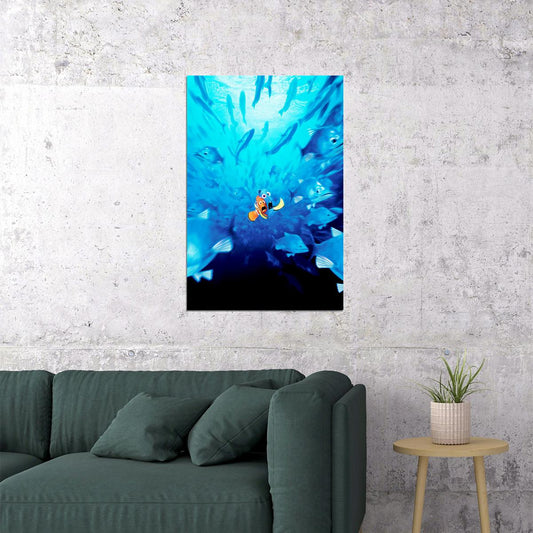 Finding Nemo Bruce Shark Ocean Movie Animation Poster Wall Art Print Home Wall Decor