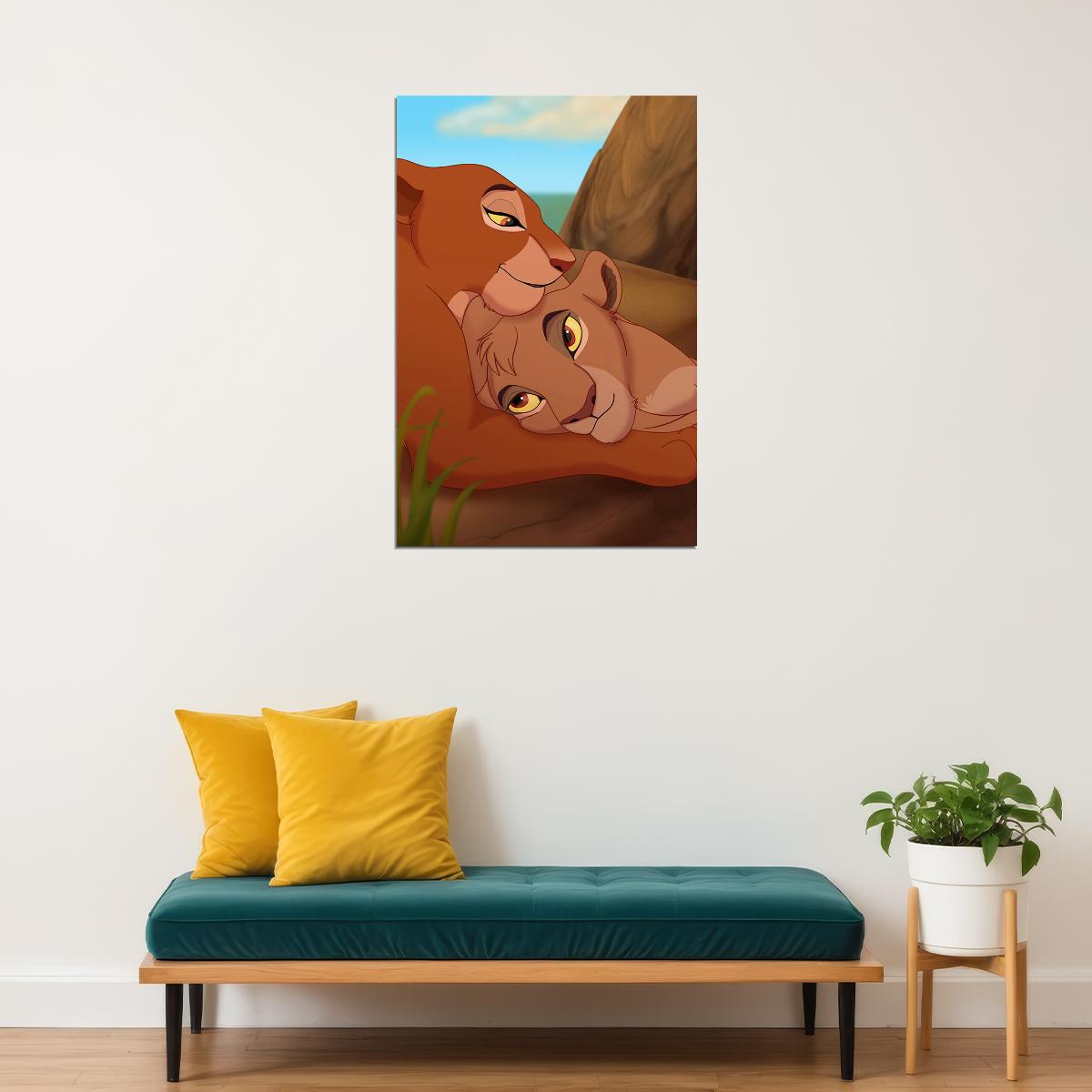 Lion King Movie Animation Adventure Poster Wall Art Print Home Wall Decor