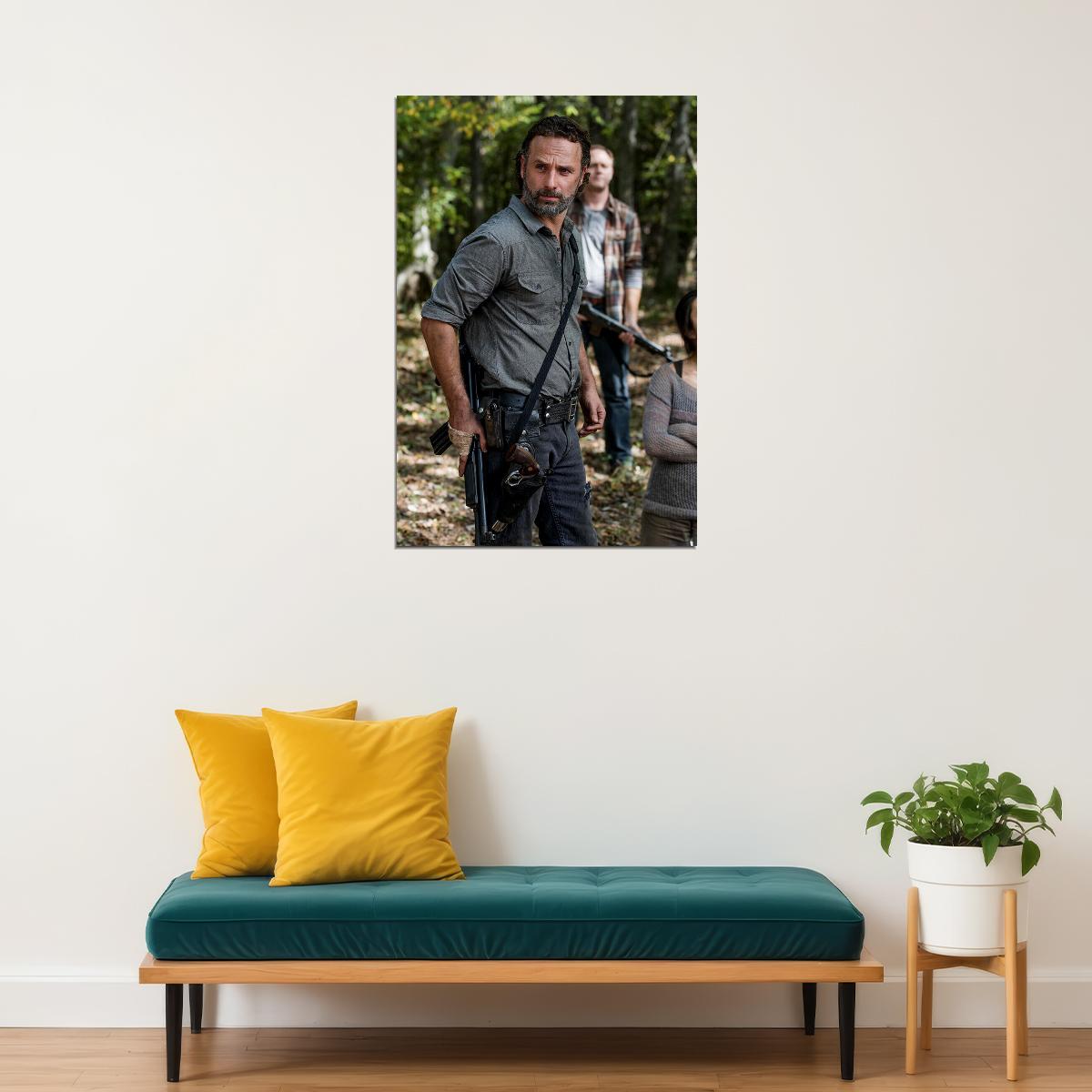 The Walking Dead Movie Drama Horror Thriller Poster Wall Art Print Home Wall Decor