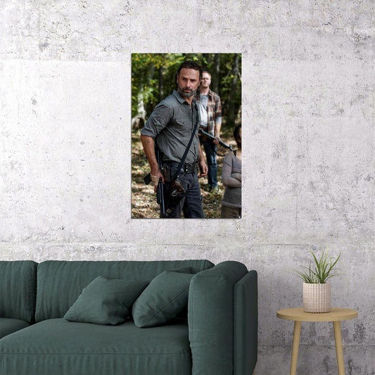 The Walking Dead Movie Drama Horror Thriller Poster Wall Art Print Home Wall Decor