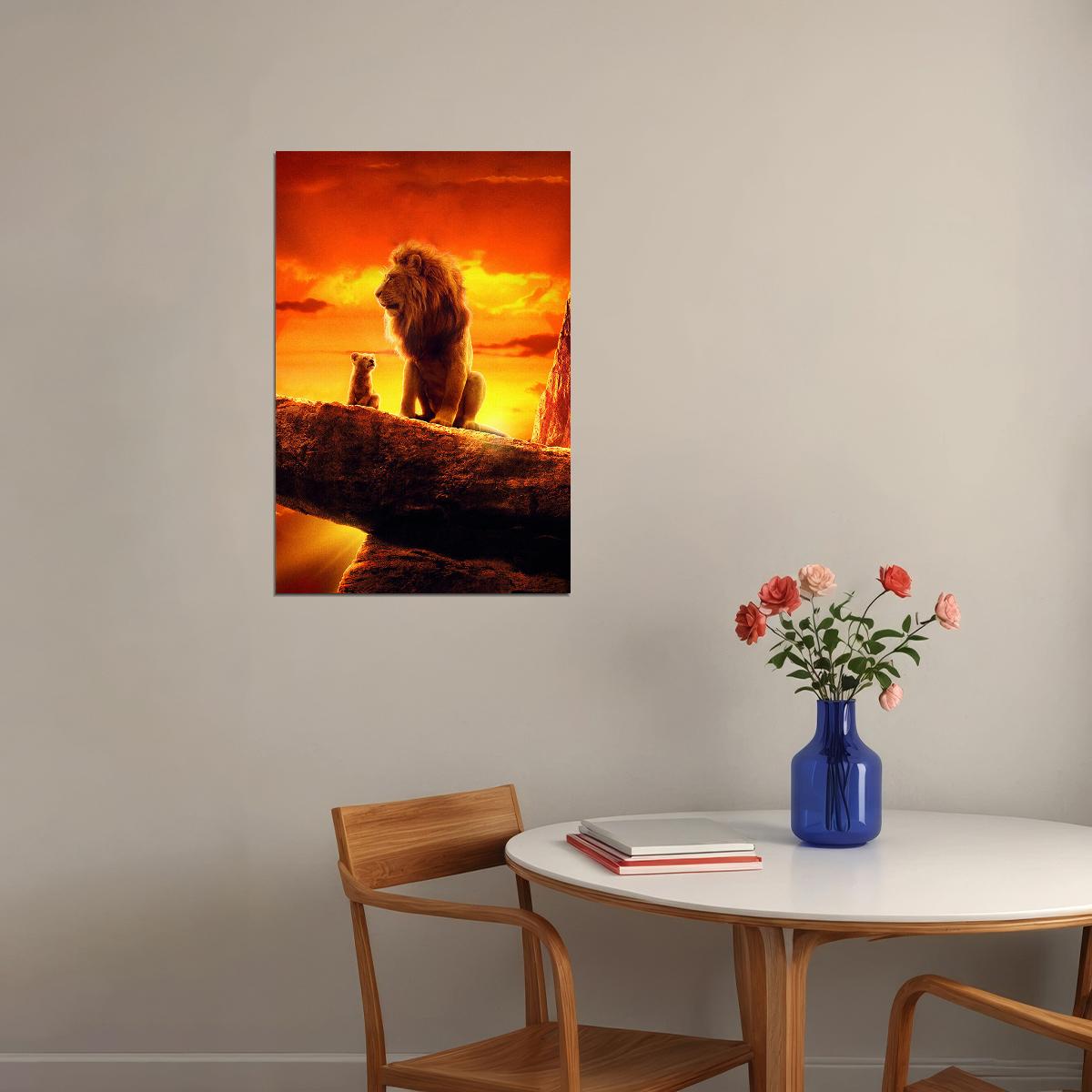 Lion King Movie Adventure Poster Wall Art Print Home Wall Decor