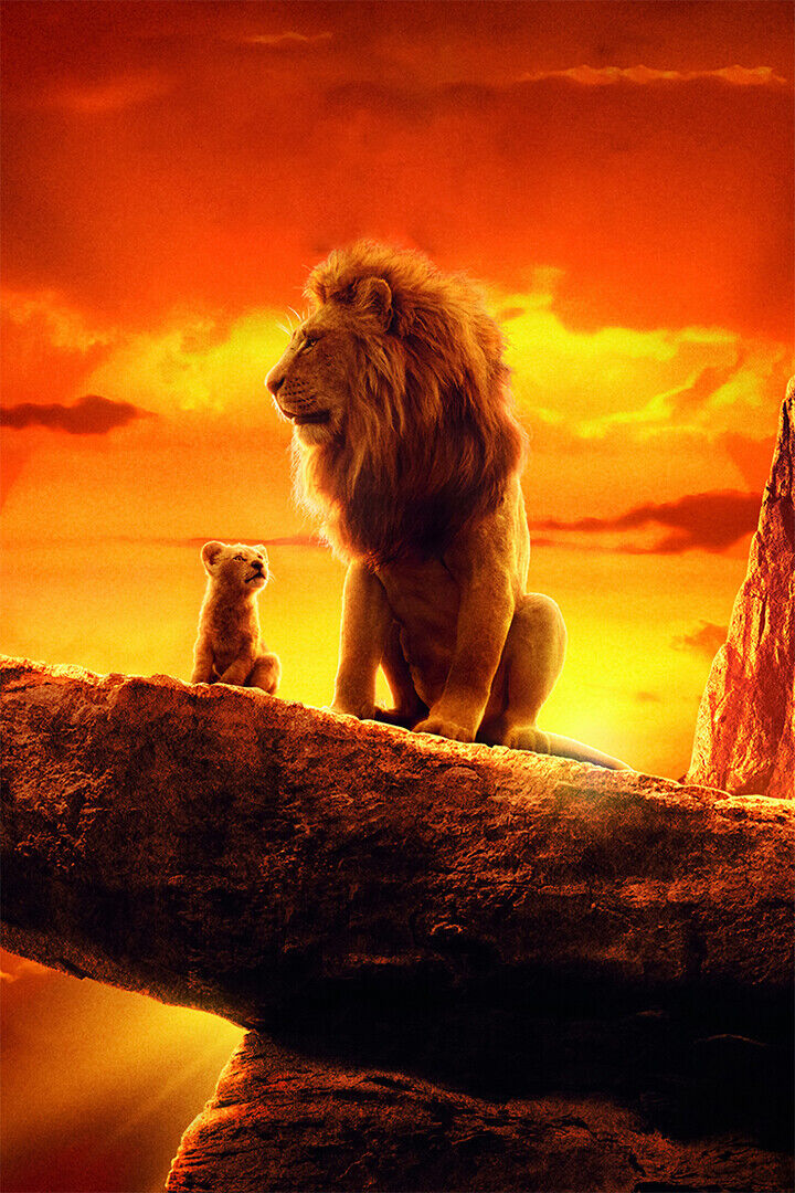 Lion King Movie Adventure Poster Wall Art Print Home Wall Decor