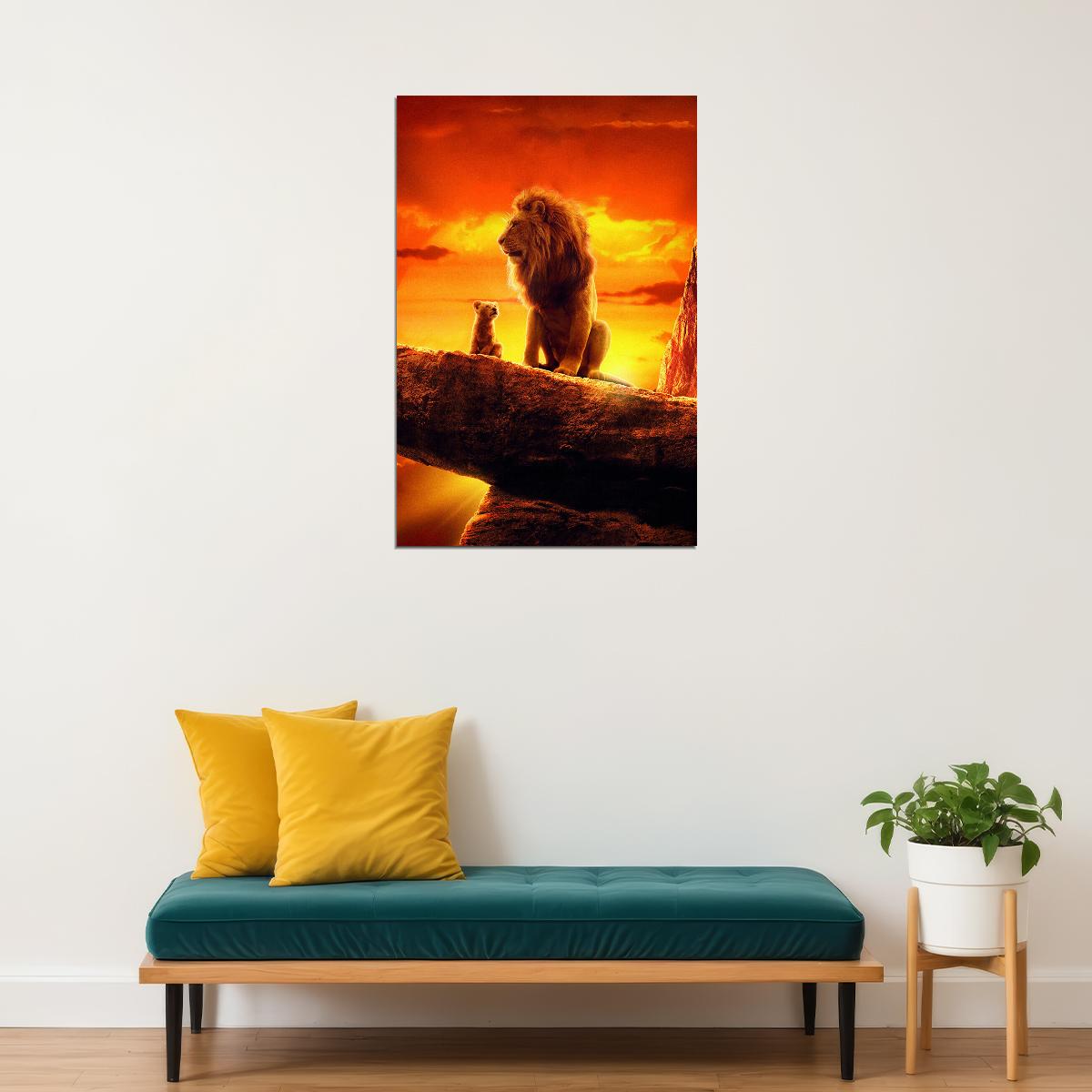 Lion King Movie Adventure Poster Wall Art Print Home Wall Decor