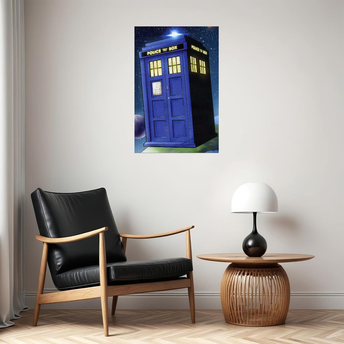 Dr Who Space Tardis Movie Comedy Poster Wall Art Print Home Wall Decor