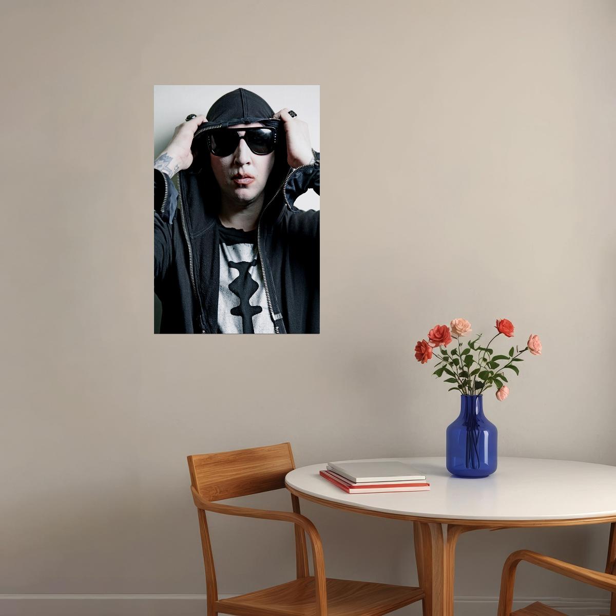 Marilyn Manson Musician American Singer Poster Wall Art Print Home Wall Decor