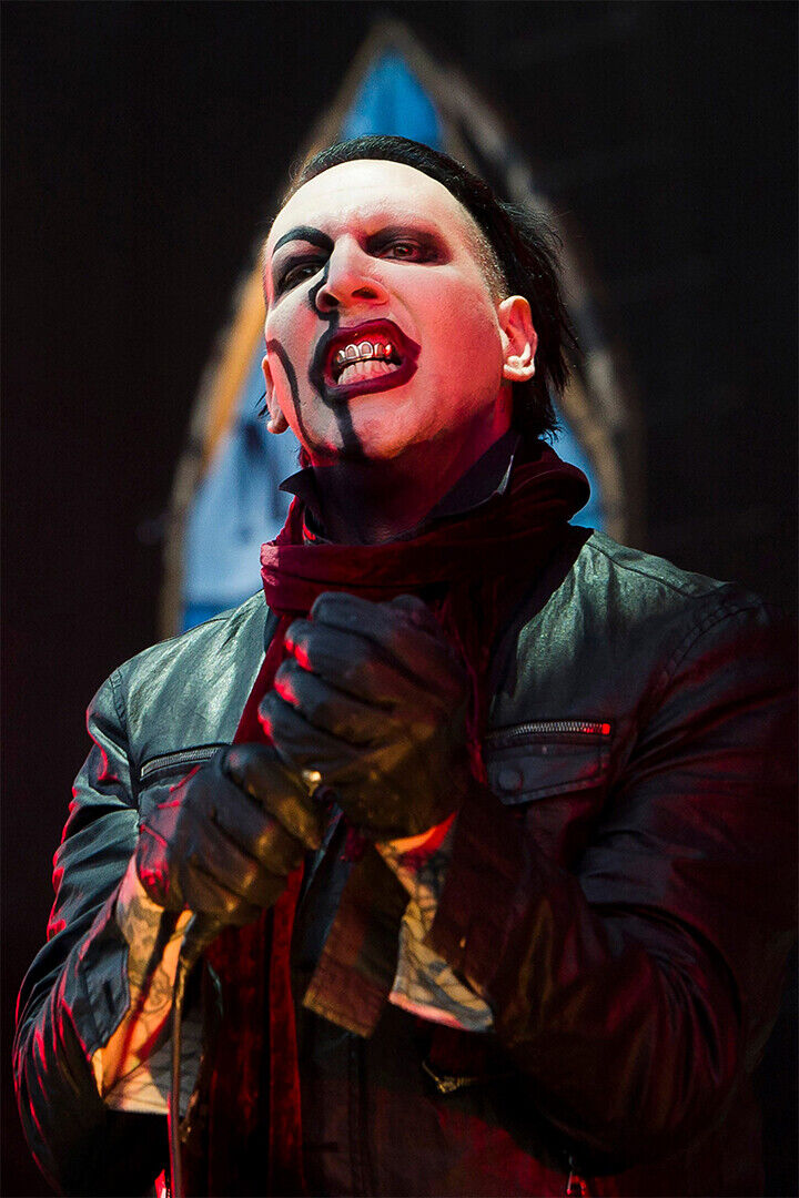 Marilyn Manson Singer Actress Musician Poster Wall Art Print Home Wall Decor