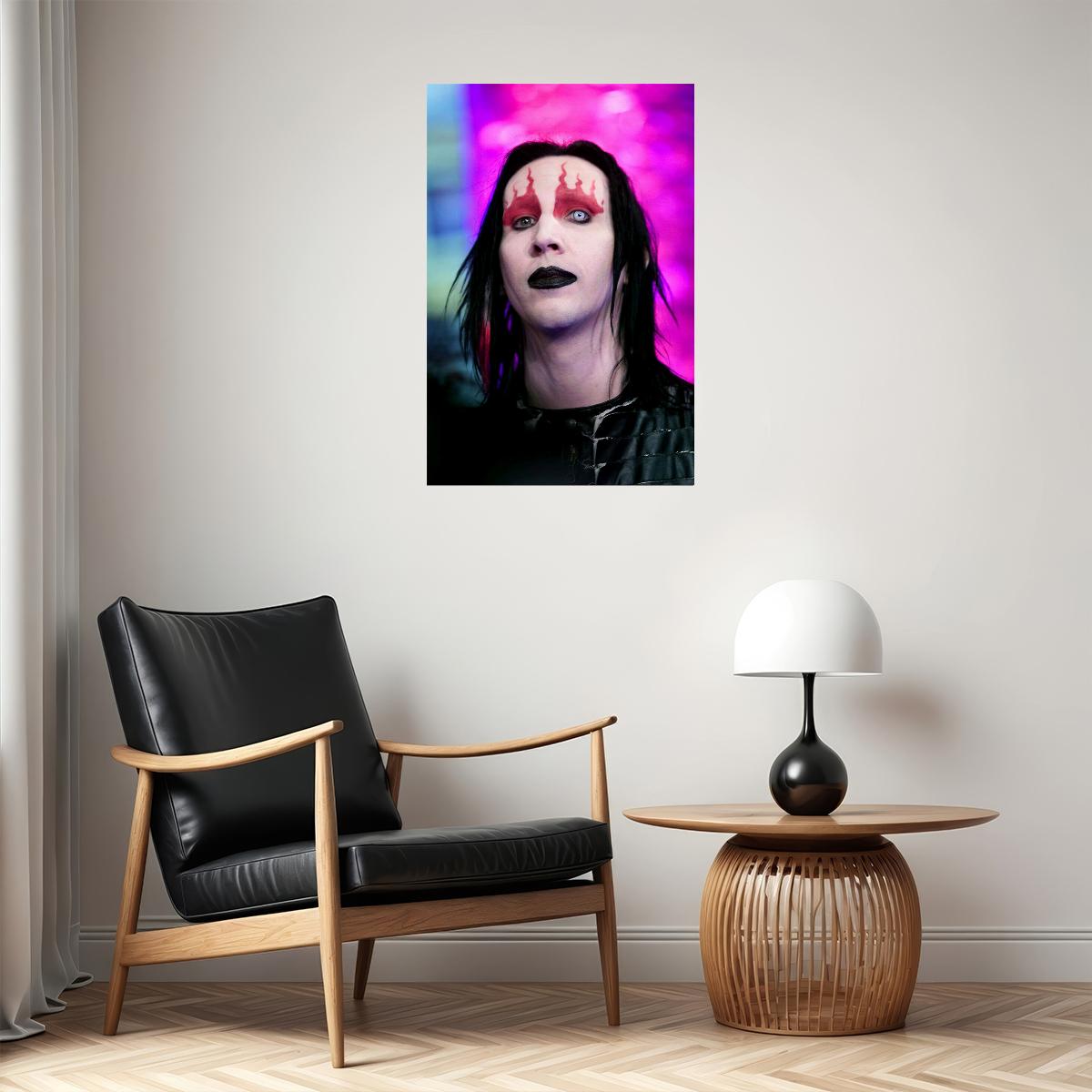 Marilyn Manson Rock Musician Poster Wall Art Print Home Wall Decor
