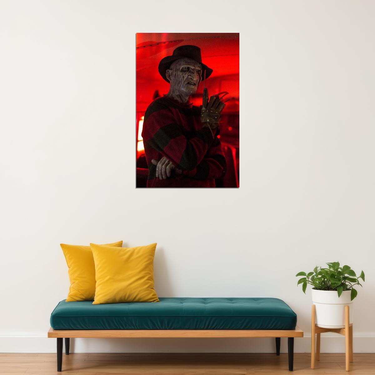 Nightmare On Elm Street Classic Horror Usa Movie Poster Wall Art Print Home Wall Decor