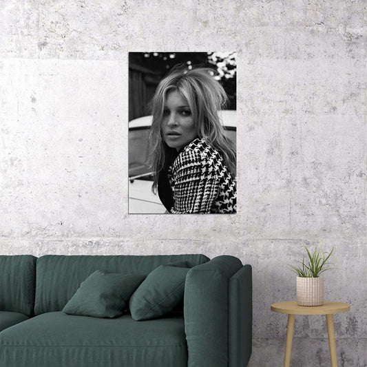 Kate Moss Artist Supermodel Fashion Poster Wall Art Print Home Wall Decor