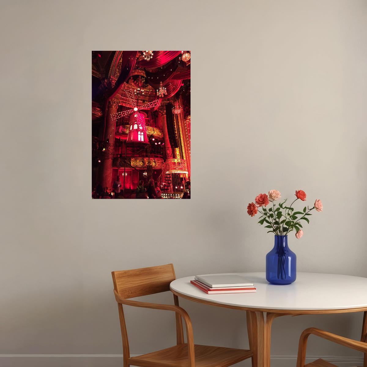 Moulin Rouge Drama Musical Movie Poster Wall Art Print Home Wall Decor