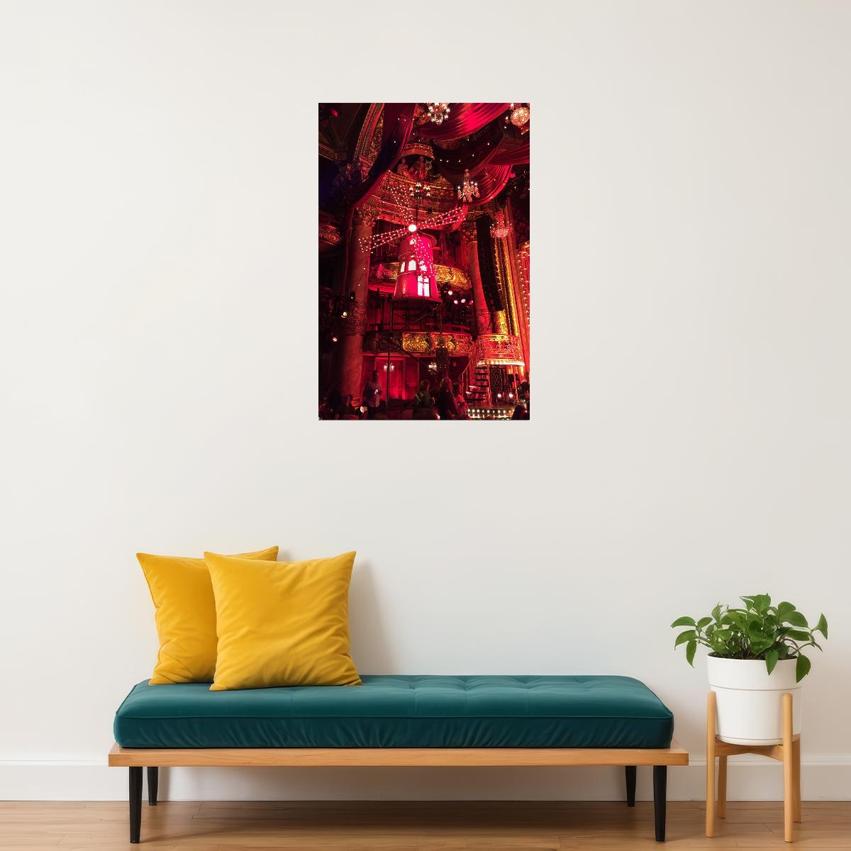 Moulin Rouge Drama Musical Movie Poster Wall Art Print Home Wall Decor