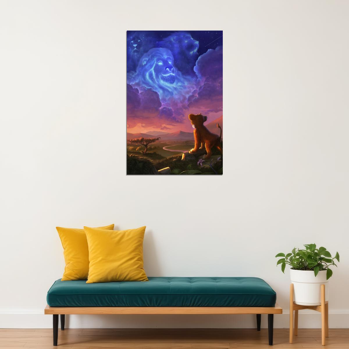 The Lion King Movie Animation Drama Poster Wall Art Print Home Wall Decor