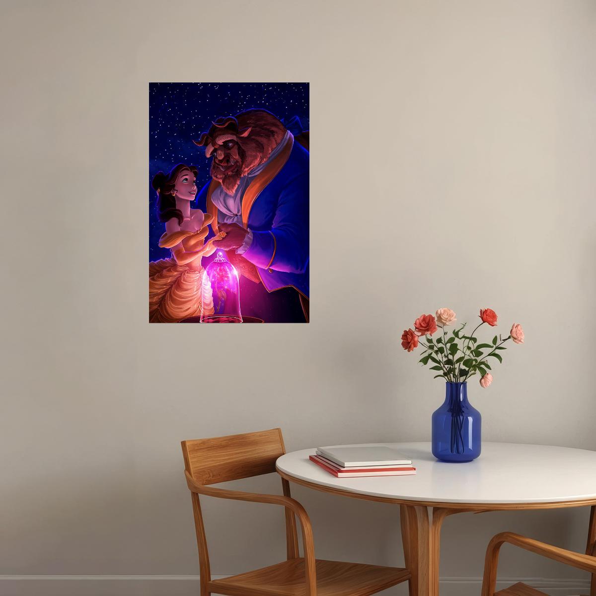 Beauty And The Beast Adventure Movie Poster Wall Art Print Home Wall Decor