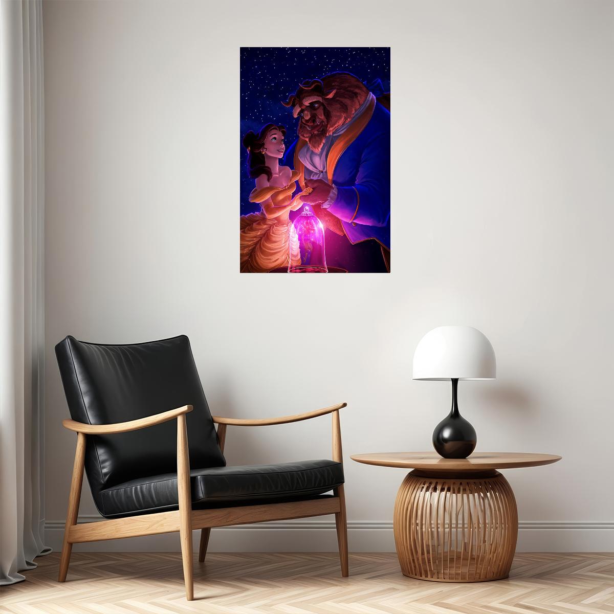 Beauty And The Beast Adventure Movie Poster Wall Art Print Home Wall Decor