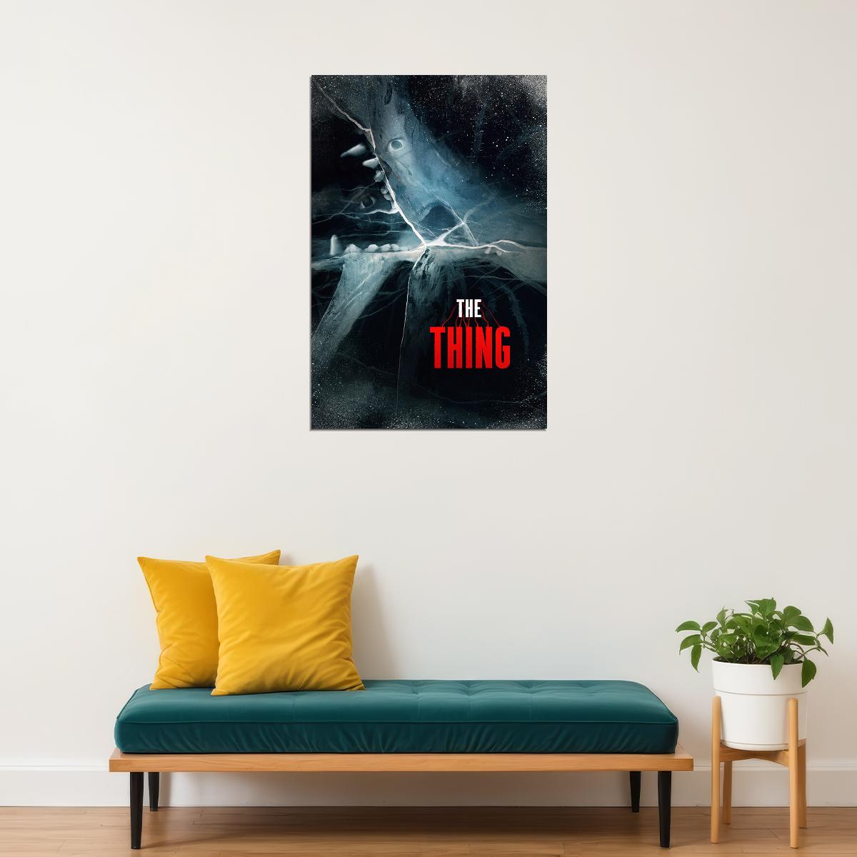 The Thing Horror Moster Movie Poster Wall Art Print Home Wall Decor