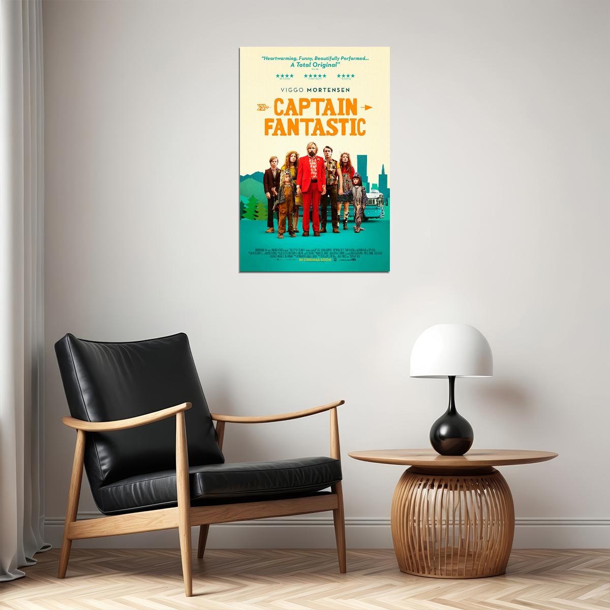 Captain Fantastic Classic Movie Poster Wall Art Print Home Wall Decor