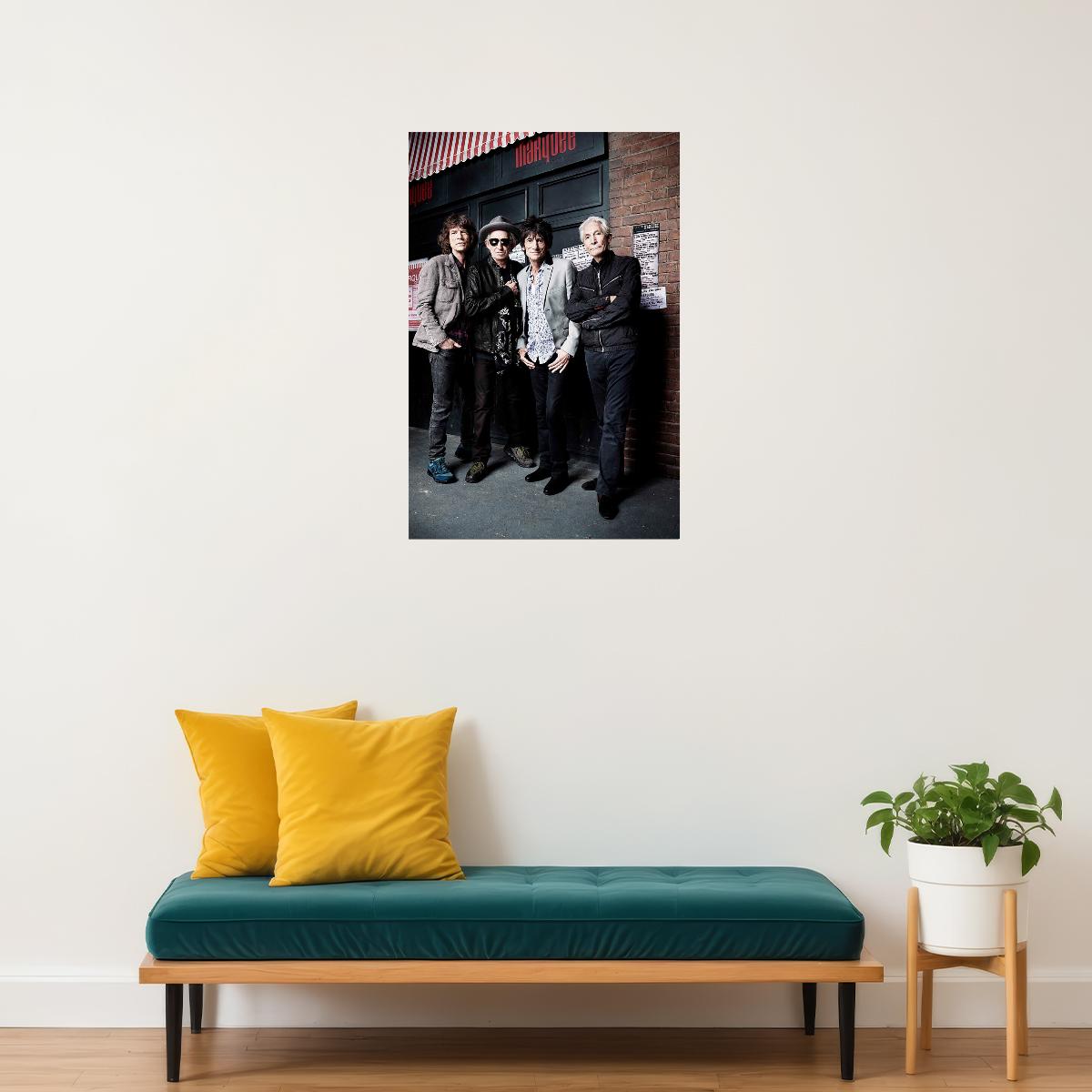 Tumbling Stones Musicians Singers Poster Wall Art Print Home Wall Decor