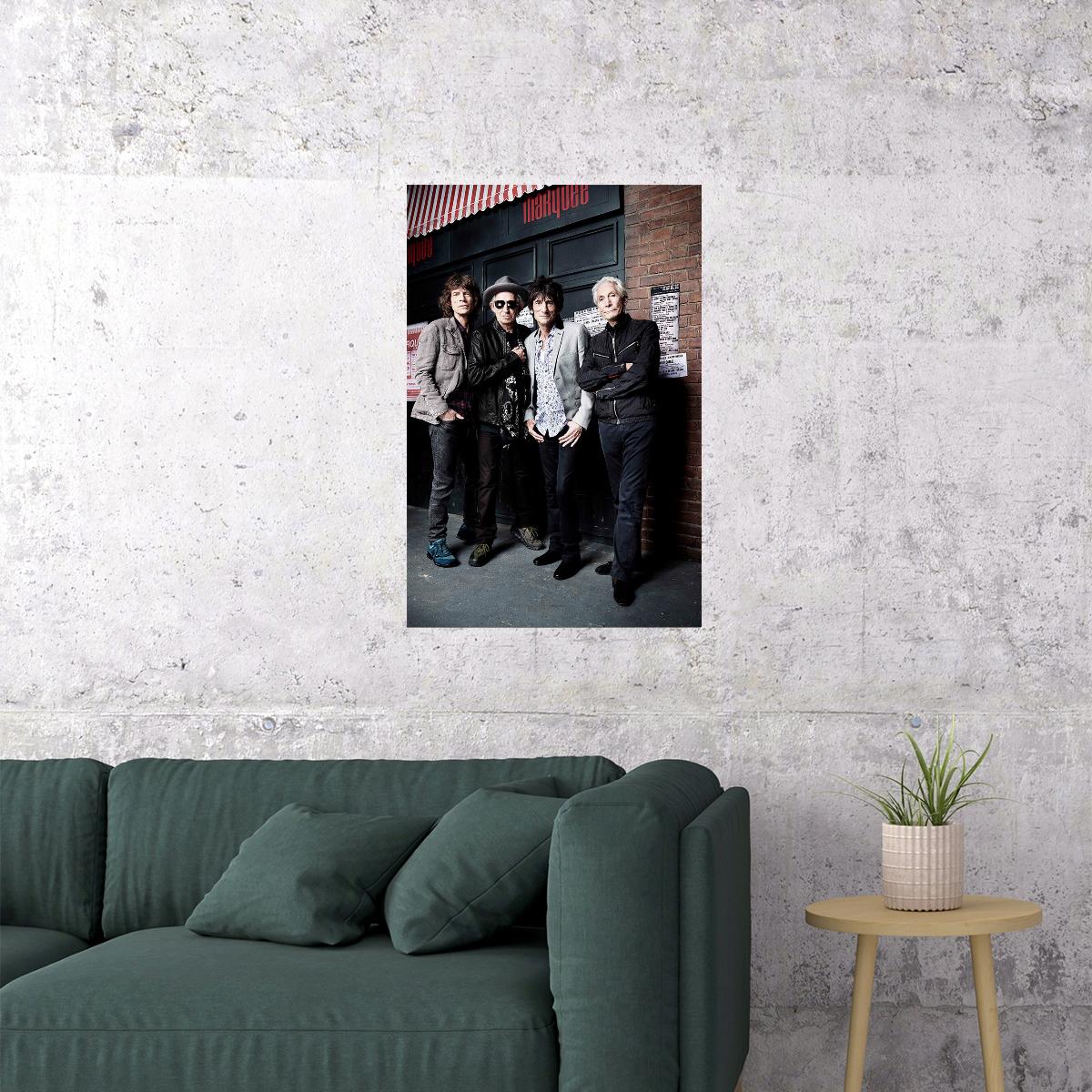 Tumbling Stones Musicians Singers Poster Wall Art Print Home Wall Decor