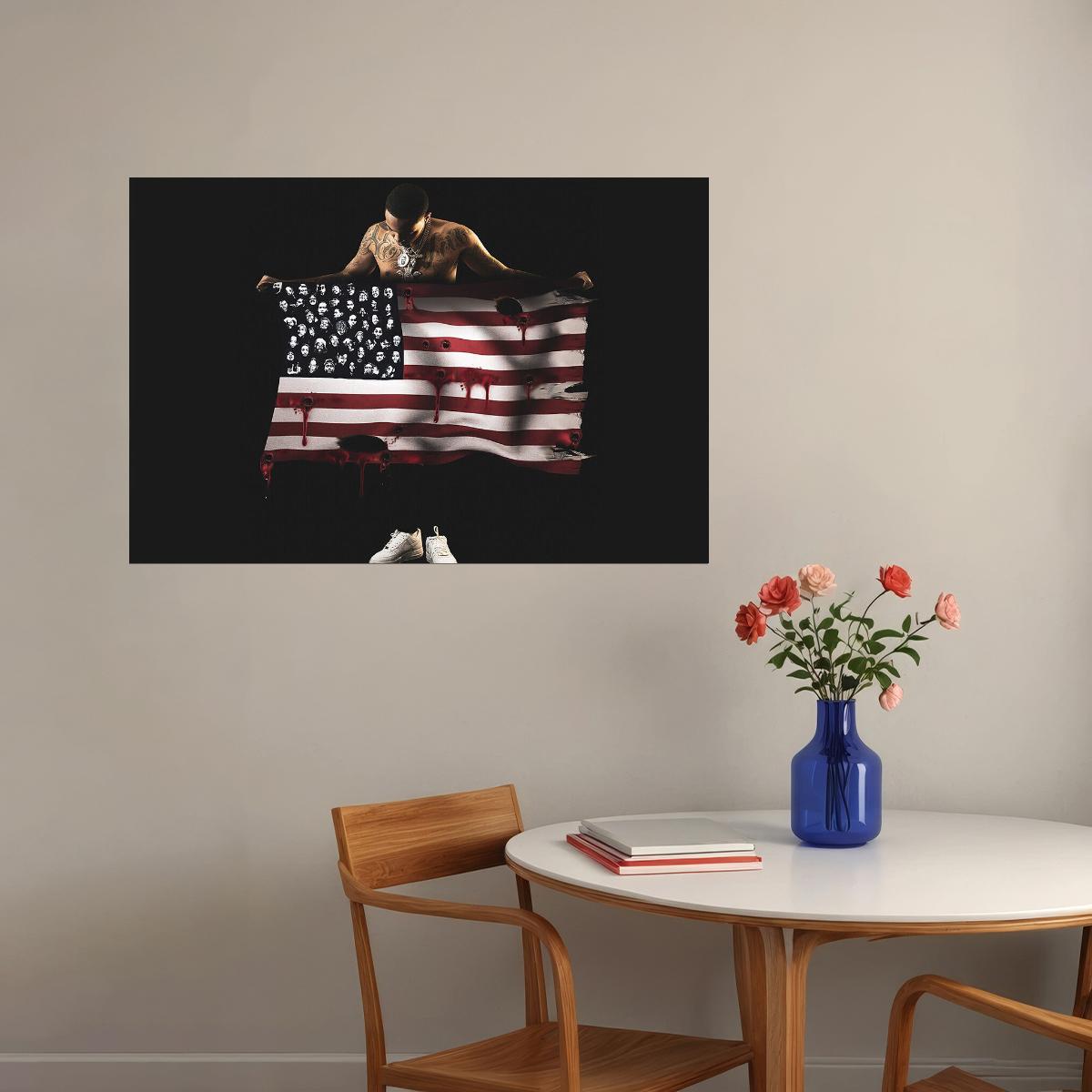 G Herbo American Rappe Ptsd Music Event Poster Wall Art Print Home Wall Decor