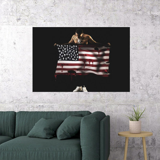 G Herbo American Rappe Ptsd Music Event Poster Wall Art Print Home Wall Decor