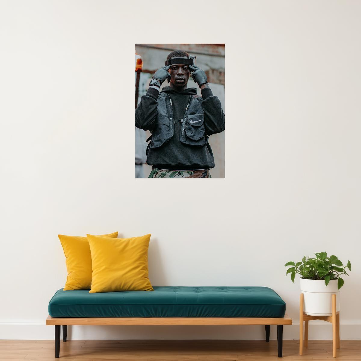 Pa Salieu Send Them To Coventry Music Album Poster Wall Art Print Home Wall Decor