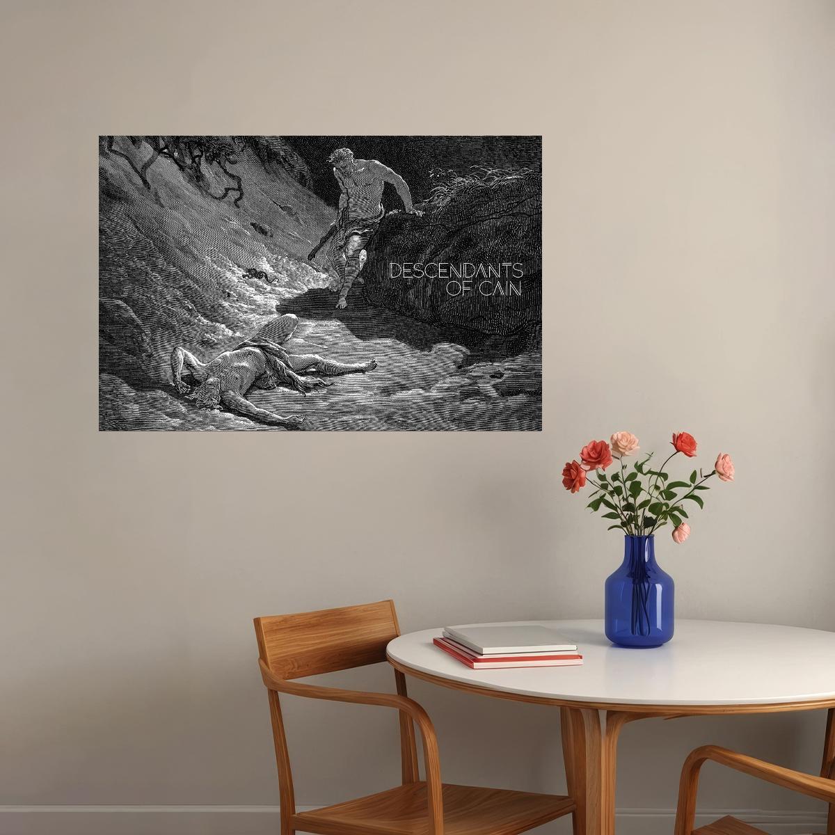 Ka Descendants Of Cain Music Album Poster Wall Art Print Home Wall Decor
