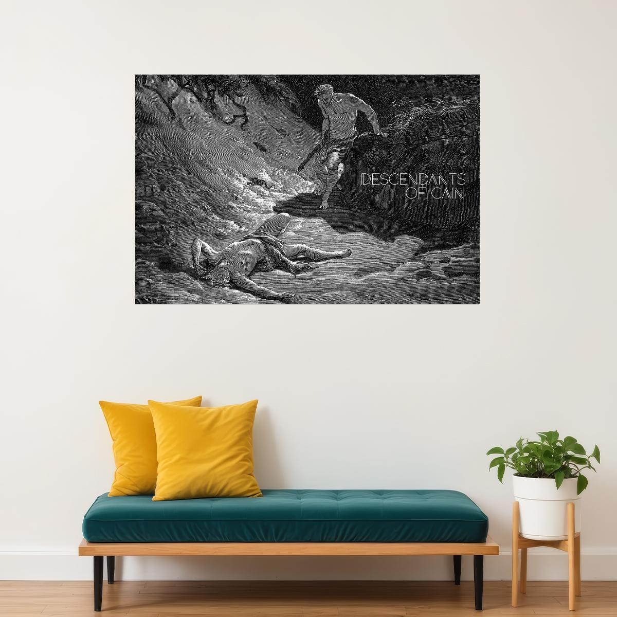 Ka Descendants Of Cain Music Album Poster Wall Art Print Home Wall Decor