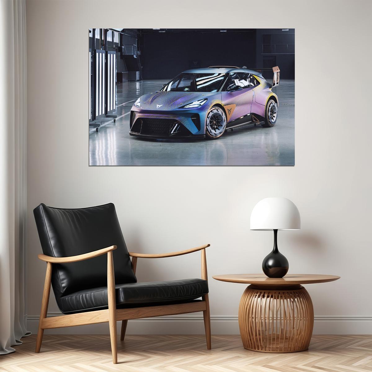 Cupra Urban Rebel Spanish Car Sport Model Poster Wall Art Print Home Wall Decor