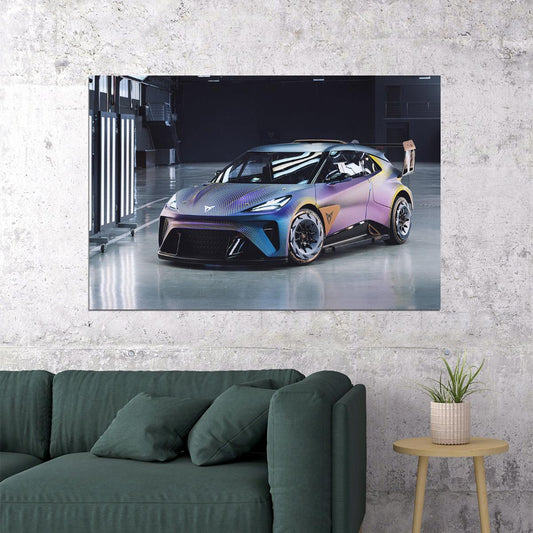 Cupra Urban Rebel Spanish Car Sport Model Poster Wall Art Print Home Wall Decor