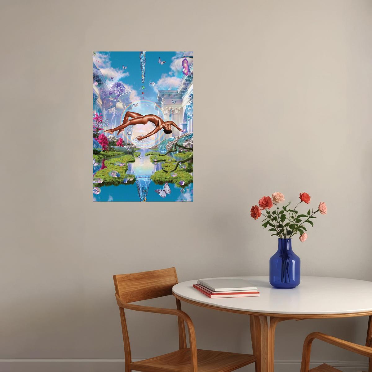 Lil Nas X Montero Music Album Songwriter Artist Poster Wall Art Print Home Wall Decor