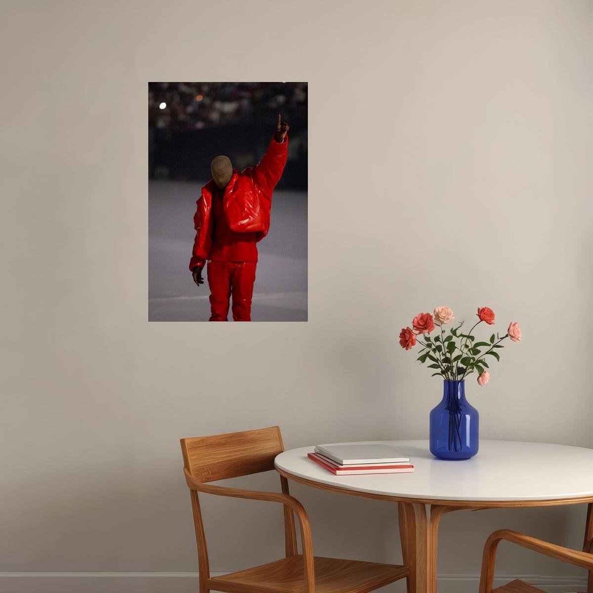 Kanye West Donda Music Album Hip Hop Singer Poster Wall Art Print Home Wall Decor
